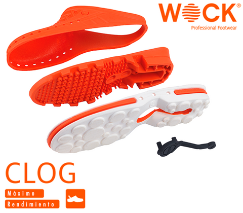 Wock Clog Calzado Profesional / Zapato Antiderrapante Cómodo y Ligero 